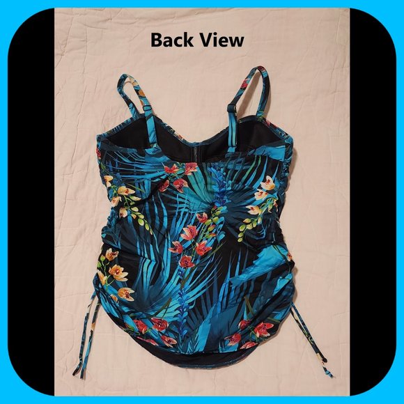 FANTASIE || Tropical Tankini Top (SIZE 34DDD) - Picture 2 of 8